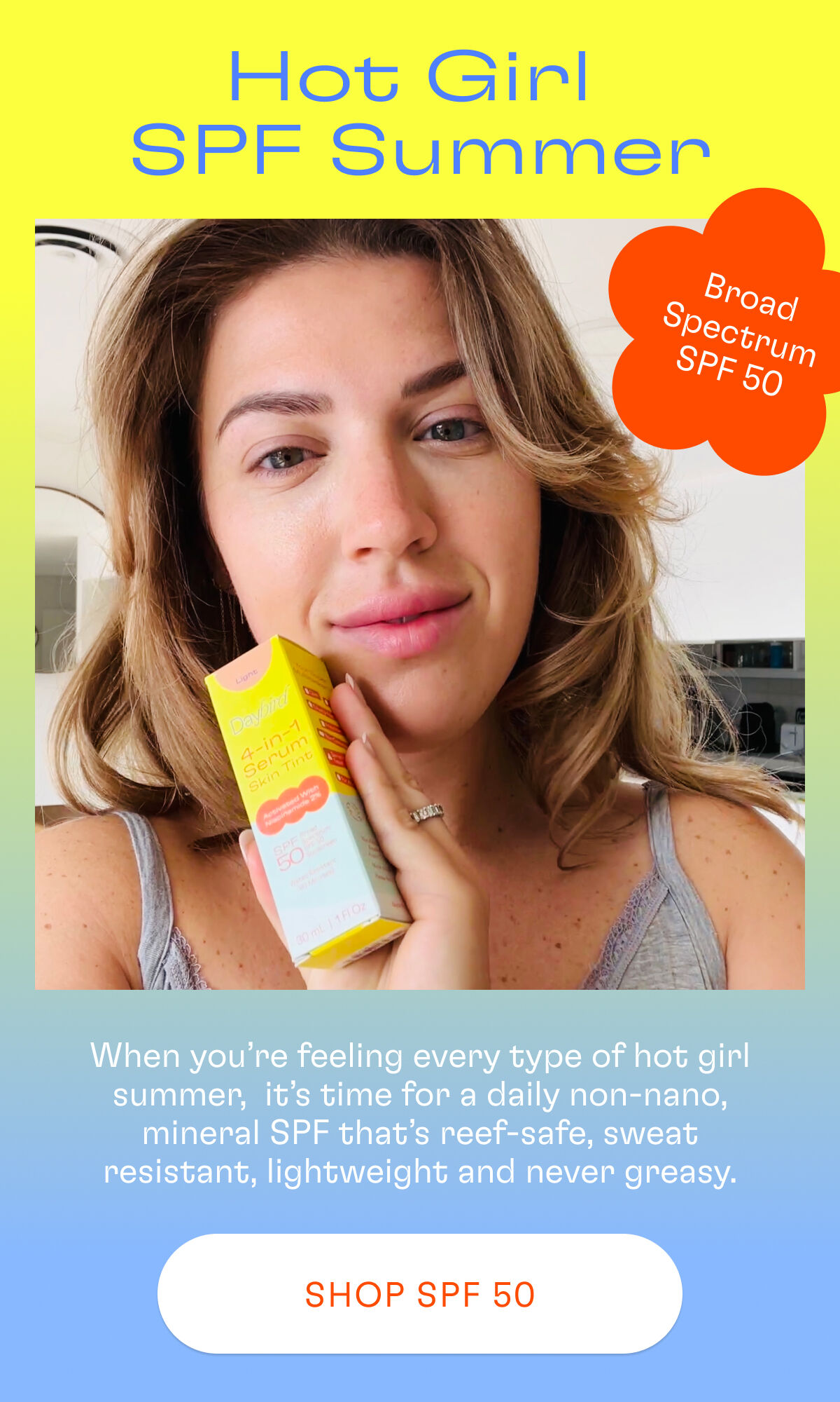 Hot Girl SPF Summer: Shop SPF 50